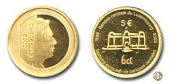 5 Euro 2003 Banca Centrale del Lussemburgo 2003 (Stoccarda)