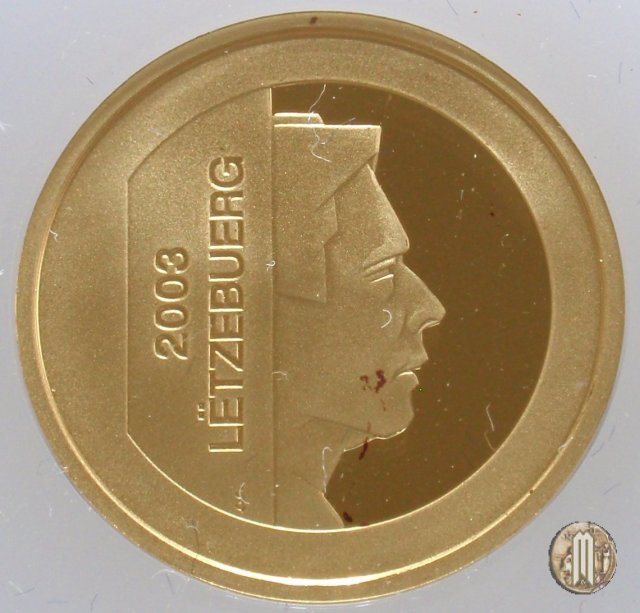 5 Euro 2003 Banca Centrale del Lussemburgo 2003 (Stoccarda)