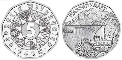 5 Euro 2003 Impianto Idroelettrico 2003 (Vienna)