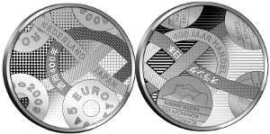 5 Euro 2009 400 Anniv. Relaz. Comm. Olanda-Giappone 2009 (Utrecht)