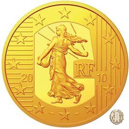 5 Euro 2010 La Seminatrice - 50° anniversario del nuovo Franco 2010 (Parigi)