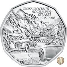 5 Euro 2010 75° Anniversario della strada di alta montagna del Großglockner 2010 (Vienna)