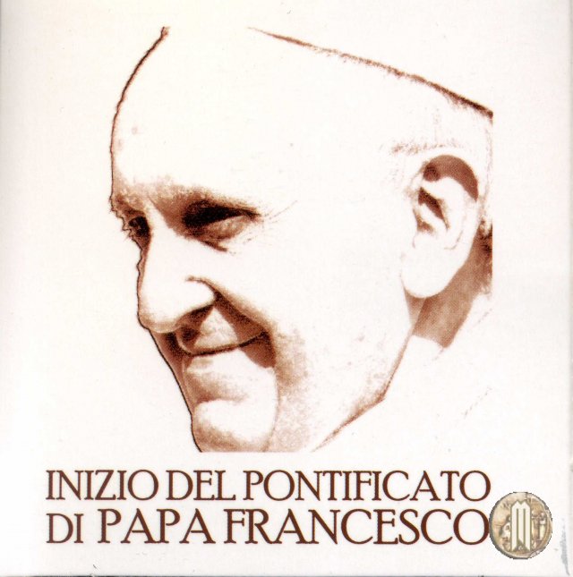 5 Euro 2013 Inizio del Pontificato di Papa Francesco 2013 (Roma)