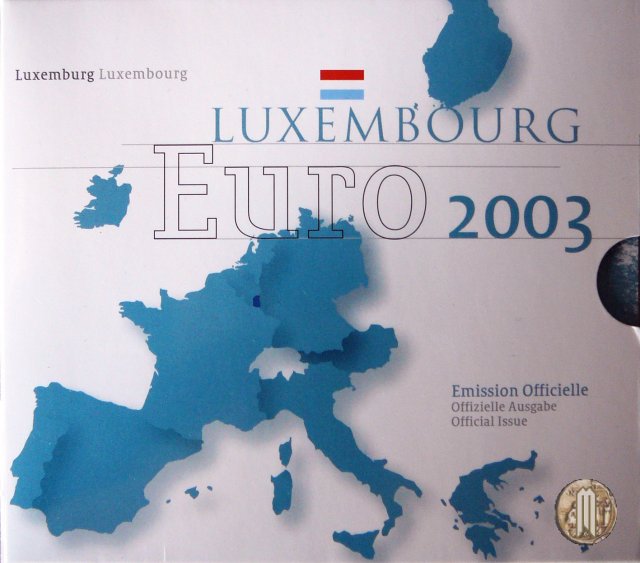 Lussemburgo 2003 FdC 2003 (Utrecht)