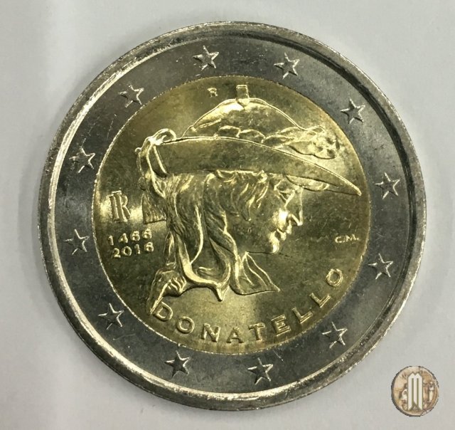 2 Euro 2016 550° anniversario morte Donatello 2016 (Roma)