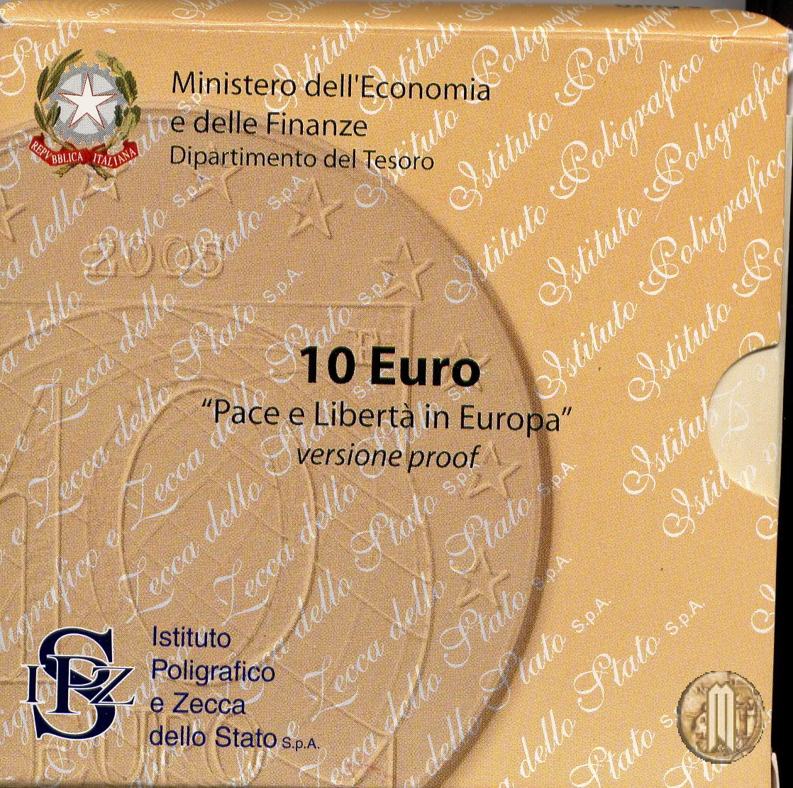 10 Euro 2005 Pace e Libert&agrave; in Europa 2005 (Roma)