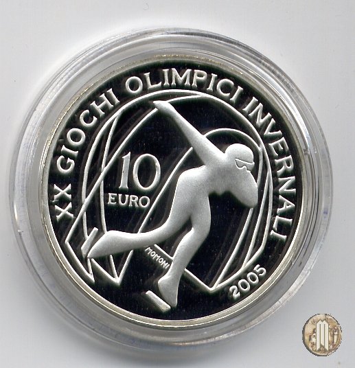 10 Euro 2005 XX Olimpiadi Inv. Torino 2006-III em. 2005 (Roma)