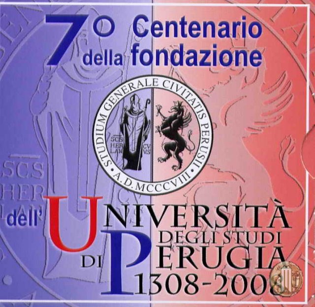 10 Euro 2008 700° Ann. Univ. di Perugia 2008 (Roma)