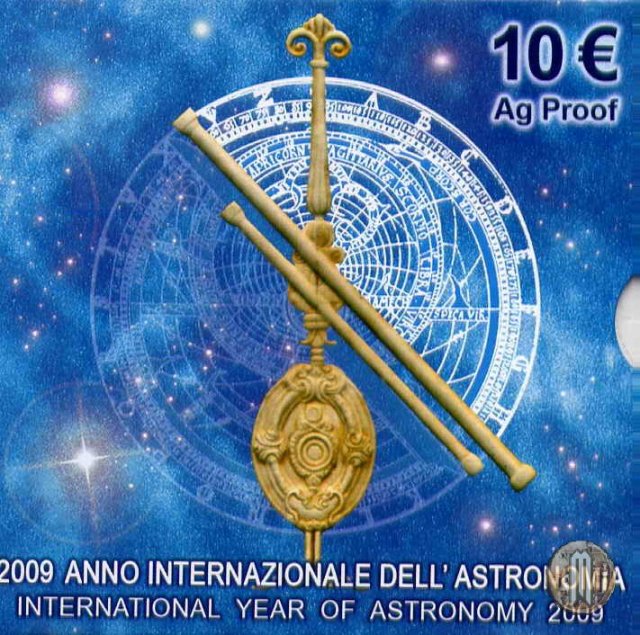 10 Euro 2009 Anno Internazionale Astronomia 2009 (Roma)