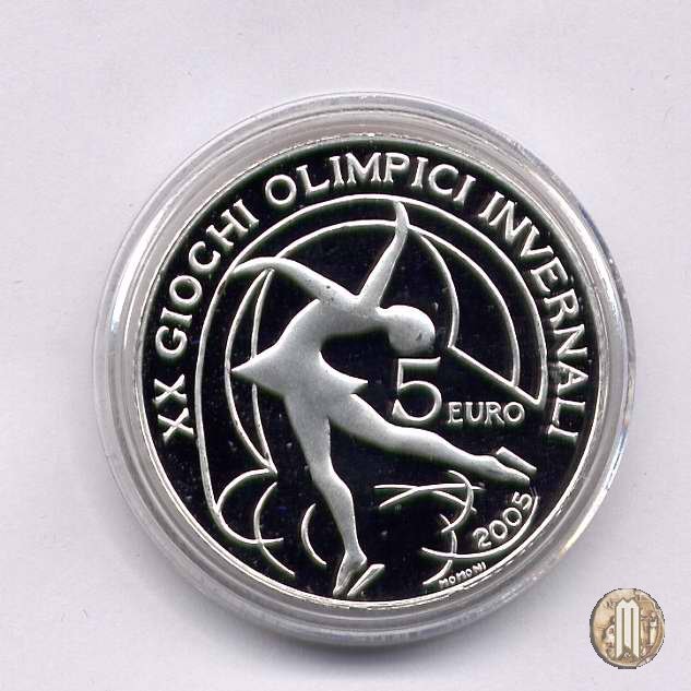 5 Euro 2005 XX Olimpiadi Inv. Torino 2006 - I em. 2005 (Roma)