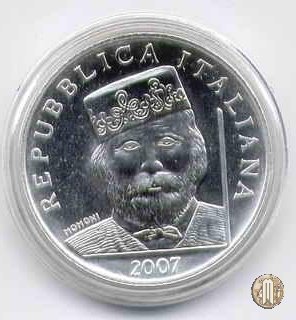 5 Euro 2007 200° Ann. nasc. Giuseppe Garibaldi 2007 (Roma)