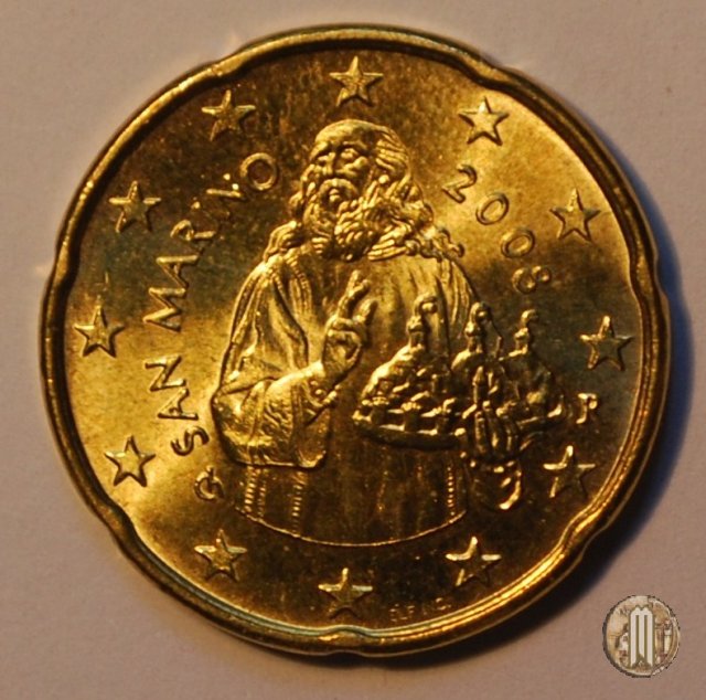 20 centesimi di Euro 2008 (Roma)