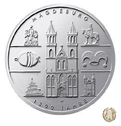 10 Euro 2005 1200 Anni di Magdeburgo 2005 (Berlino)