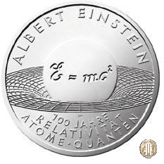 10 Euro 2005 Albert Einstein - 100 Anni della Relatività 2005 (Amburgo)