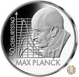 10 Euro 2008 150° Anniversario della Nascita di Max Planck 2008 (Stoccarda)