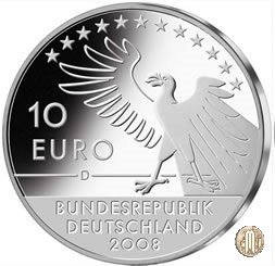 10 Euro 2008 200° Anniversario della Nascita di Carl Spitzweg 2008 (Monaco)