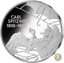 10 Euro 2008 200° Anniversario della Nascita di Carl Spitzweg 2008 (Monaco)