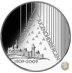 10 Euro 2009 100 Anni di Ostelli della Gioventú 2009 (Karlsruhe)