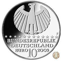 10 Euro 2009 400° Anniversario delle Leggi di Keplero 2009 (Stoccarda)