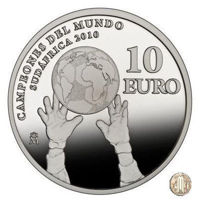 10 Euro 2010 Campioni del Mondo Sudafrica 2010 2010 (Madrid)