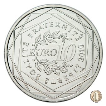 10 Euro 2010 Gli euro delle regioni 2010 (Parigi)