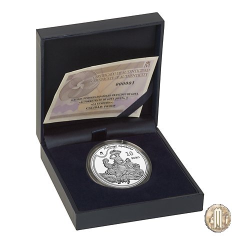 10 Euro 2010 Pittori Spagnoli III Serie - Goya - <i>La vendimia</i> 2010 (Madrid)