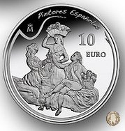 10 Euro 2010 Pittori Spagnoli III Serie - Goya - <i>La vendimia</i> 2010 (Madrid)