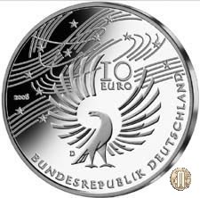 10 euro 2006 250° Anniversario della Nascita di Wolfgang Amadeus Mozart 2006 (Monaco)