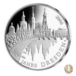 10 euro 2006 800 Anni della Città di Dresda 2006 (Berlino)