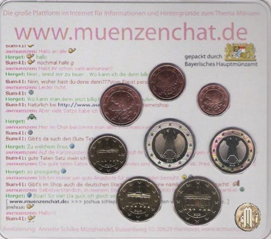 2002 - Bayerische Hauptmünzamt München 2002 (Monaco)