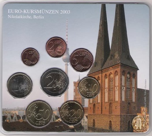 2003 - Staatliche Münze Berlin 2003 (Berlino)