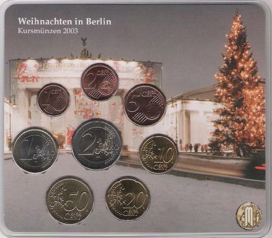 2003 - Staatliche Münze Berlin 2003 (Berlino)