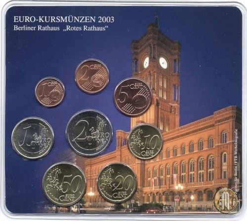 2003 - Staatliche Münze Berlin 2003 (Berlino)