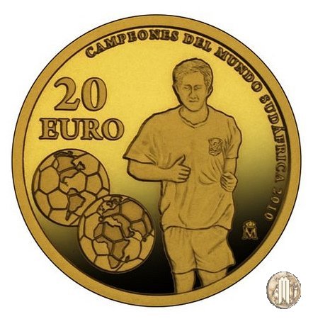 20 Euro 2010 Campioni del Mondo Sudafrica 2010 2010 (Madrid)