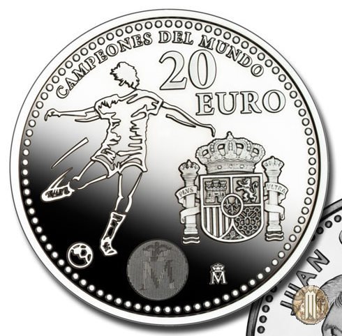 20 Euro 2010 Campioni del Mondo Sudafrica 2010 2010 (Madrid)