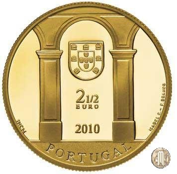 2 1/2 Euro 2010 Patrimonio Architettonico <i>Terreiro do Paço</i> - Serie Europa 2010 (Lisbona)