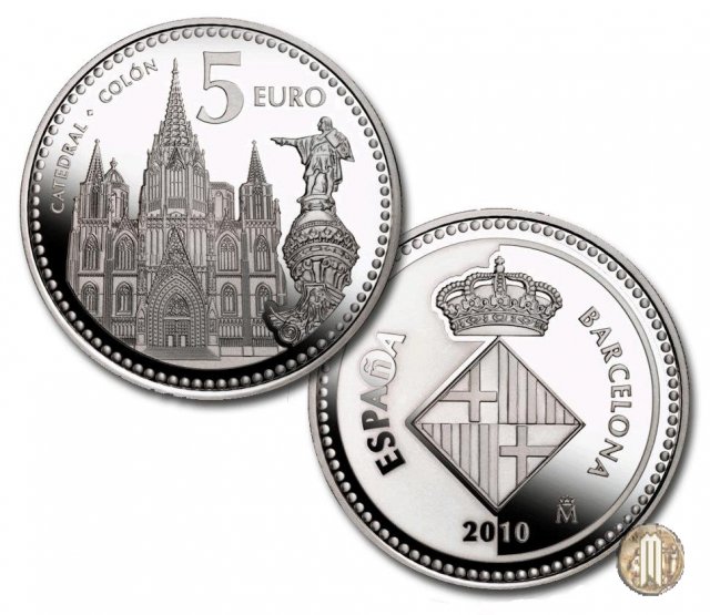 5 Euro 2010 I Capoluoghi di Provincia e le Città Autonome - Barcellona 2010 (Madrid)