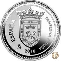 5 Euro 2010 I Capoluoghi di Provincia e le Città Autonome - Pamplona/Iruña 2010 (Madrid)