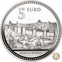 5 Euro 2010 I Capoluoghi di Provincia e le Città Autonome - Ávila 2010 (Madrid)