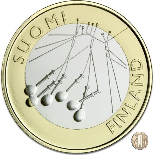 5 Euro 2010 Satakunta - Le Monete delle Provincie Storiche della Finlandia 2010 (Vantaa)