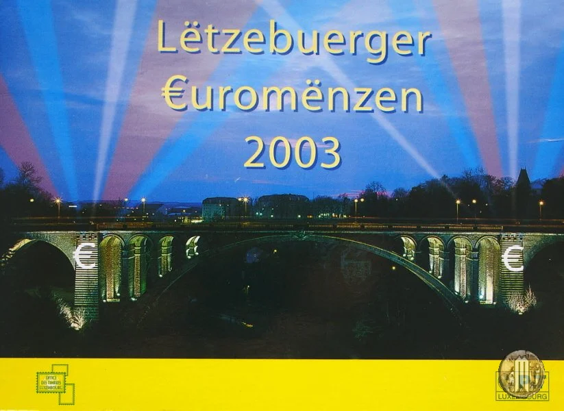 Lussemburgo 2003 FdC - P&amp;T Philately 2003 (Utrecht)
