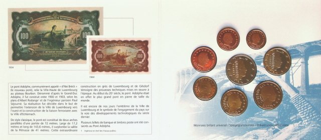 Lussemburgo 2003 FdC 2003 (Utrecht)