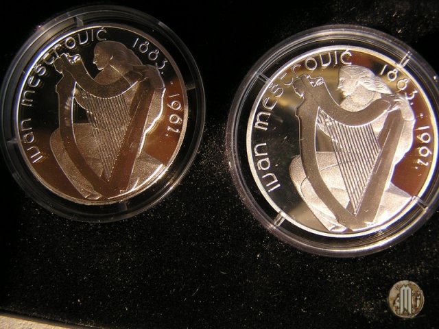 15 Euro 2007 Ivan Mestrovic Variante con 150 Kuna 2007 (Dublino)