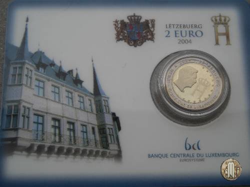 2 Euro 2004 Effige e Monogramma del Granduca Henri 2004 (Utrecht)