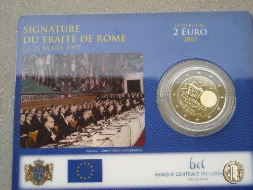 2 Euro 2007 50° Anniversario dei Trattati di Roma 2007 (Parigi)