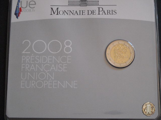 2 Euro 2008 Presidenza Francese all'Unione Europea 2008 (Parigi)