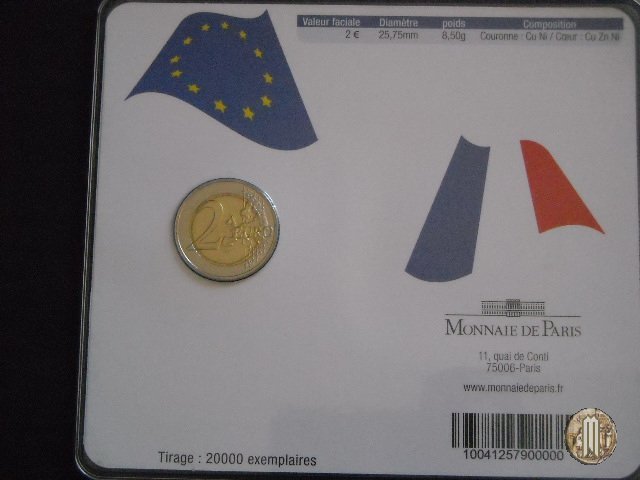 2 Euro 2009 10° Anniversario dell'EMU 2009 (Parigi)