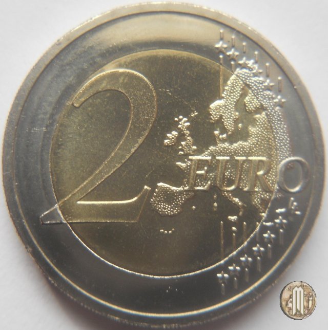 2 Euro 2012 10 anni di banconote e monete in euro 2012 (Karlsruhe)