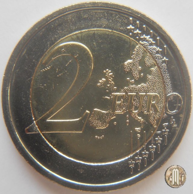 2 Euro 2013 150° anniv. nascita Pierre de Coubertin 2013 (Parigi)