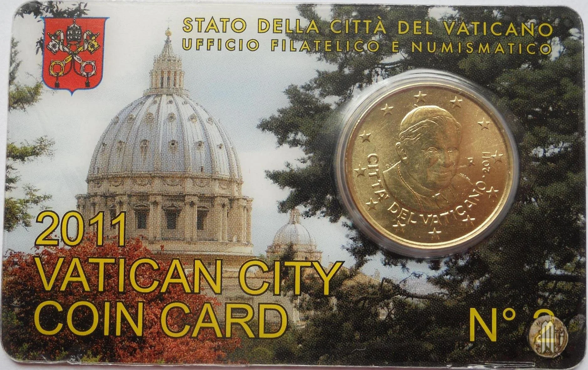 50 centesimi di Euro 2011 (Roma)